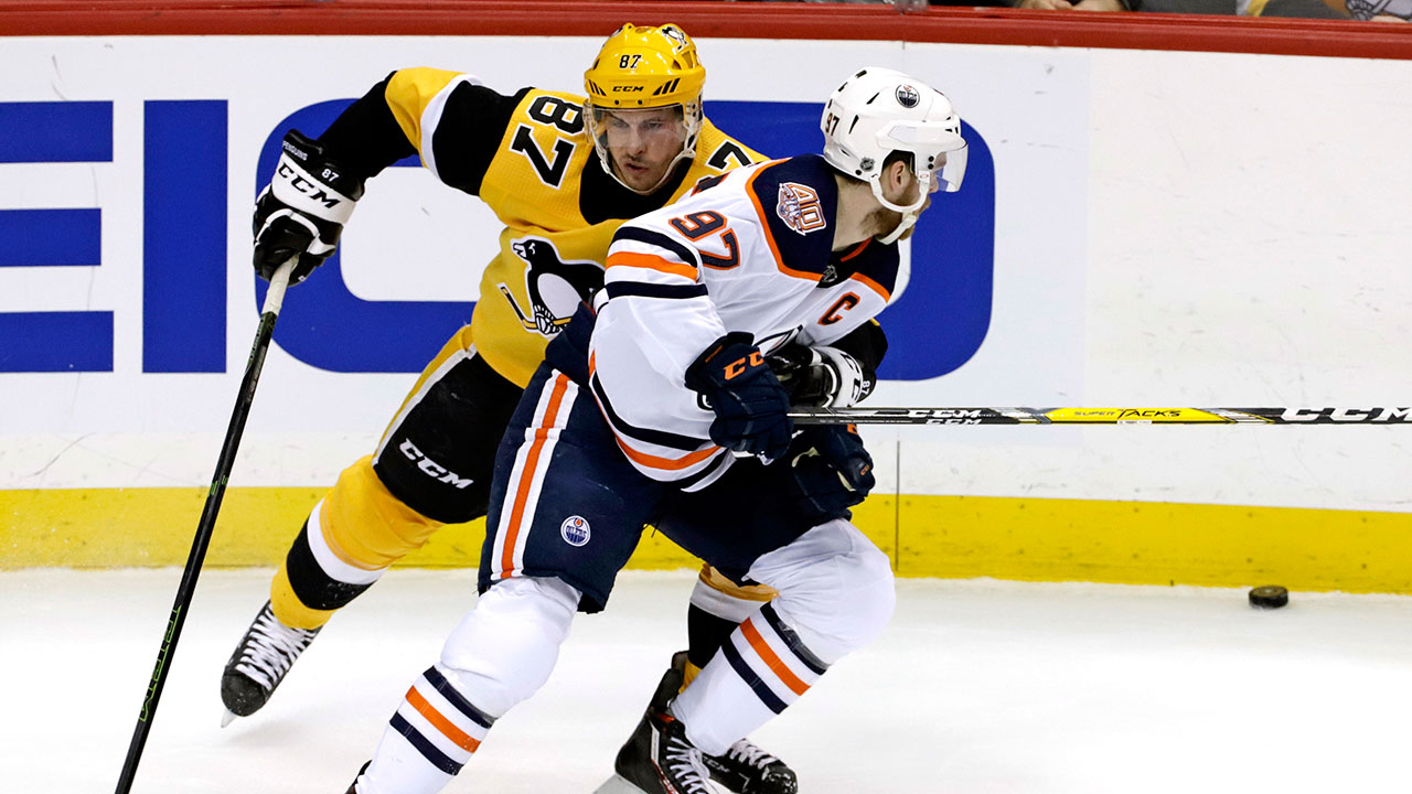 Crosby's Penguins get best of McDavid's Oilers - S