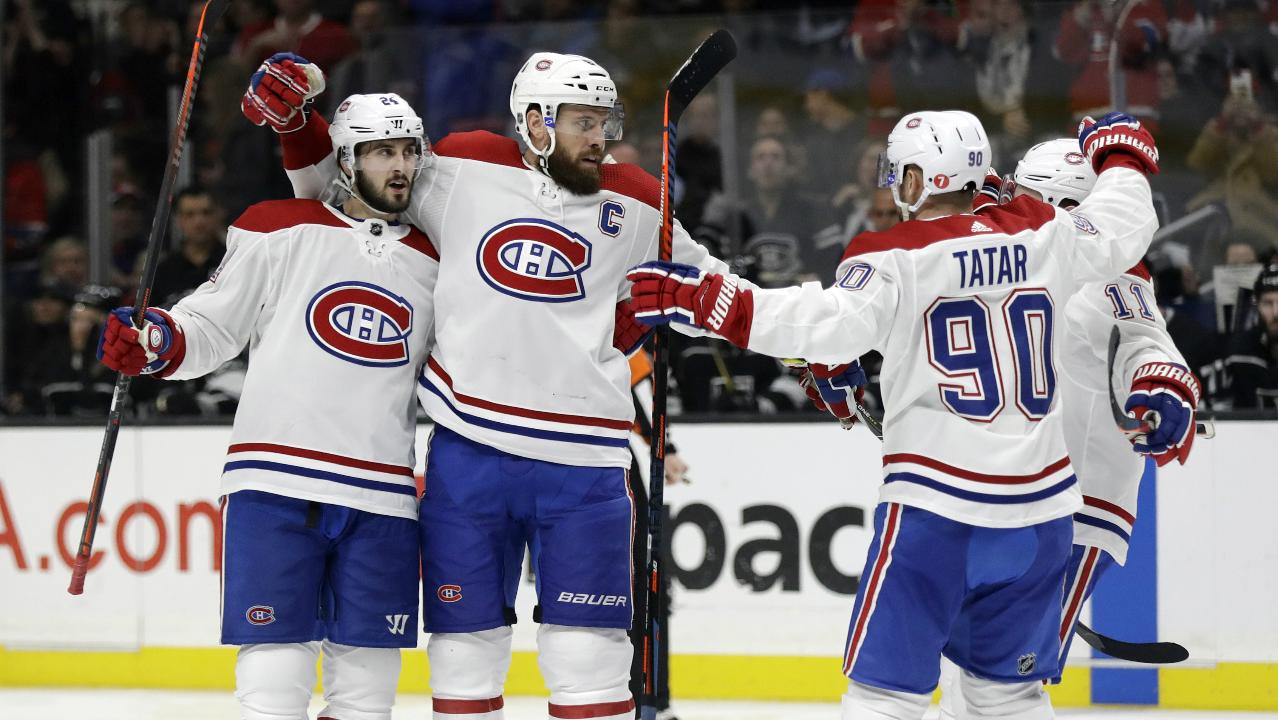 Price ties Plante on wins list as Canadiens beat K