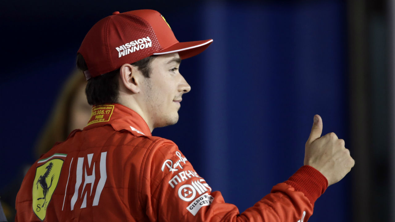 Charles Leclerc feeling good in Ferrari’s new SF-23 car