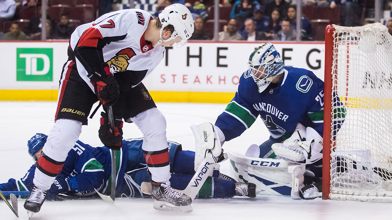 Canucks keep playoff hopes alive with win over Sen