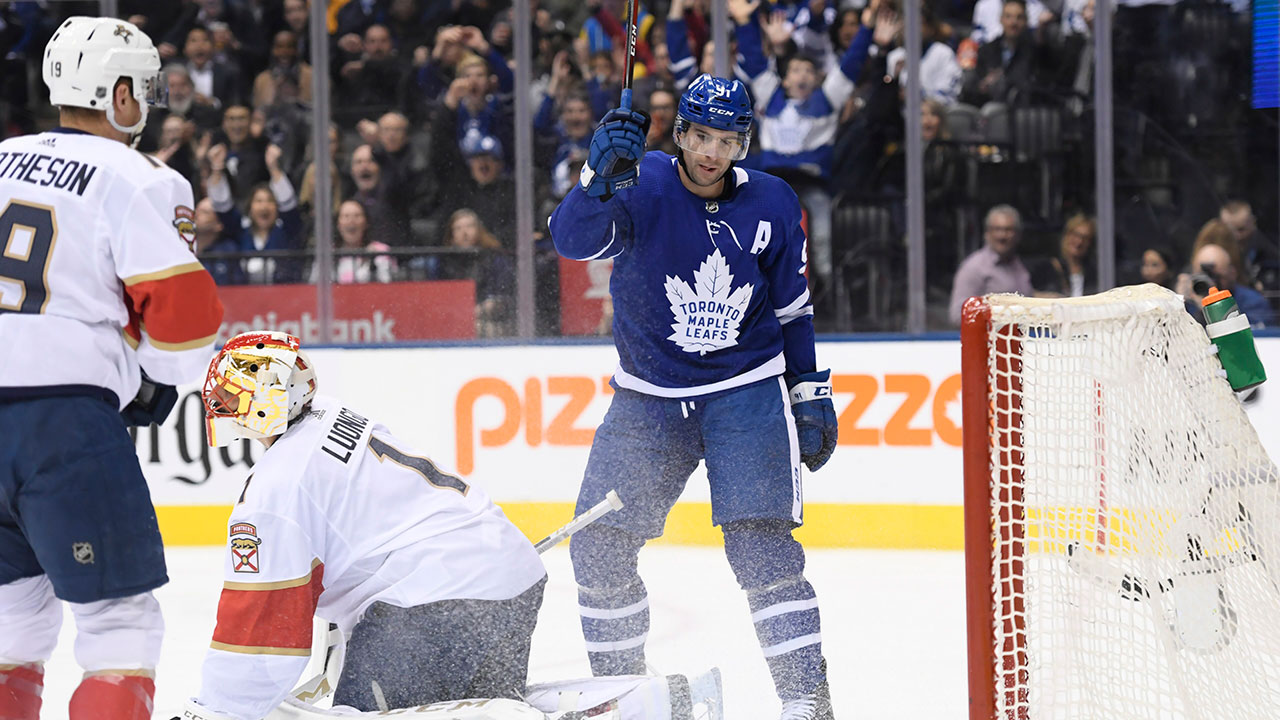 Tavares' four-goal game leads Maple Leafs past Pan