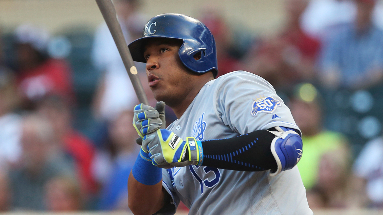 Kansas City Royals catcher Salvador Perez. (Jim Mone/AP)