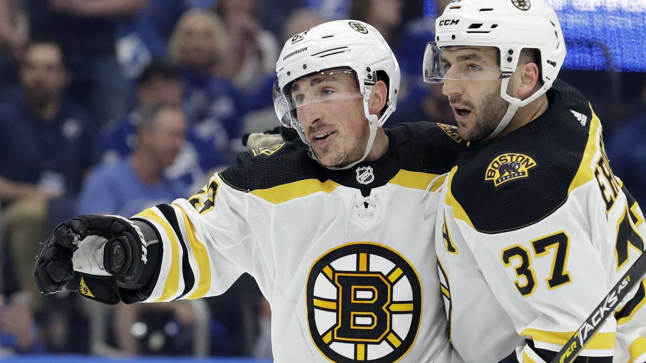 Brad Marchand becomes first Bruins player with 100