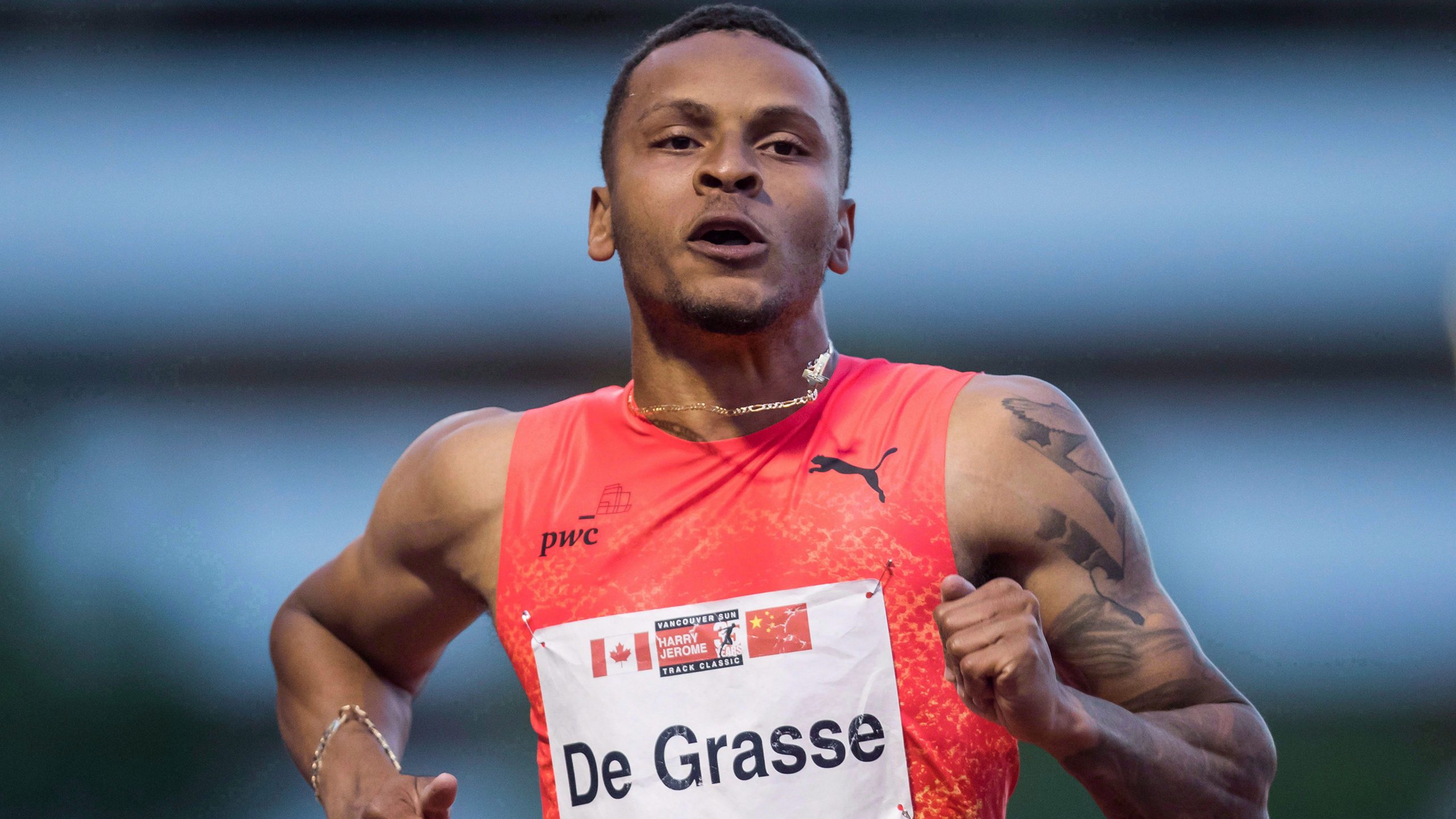 De Grasse no califica, el canadiense Mitton superó el bronce en el mundial de atletismo