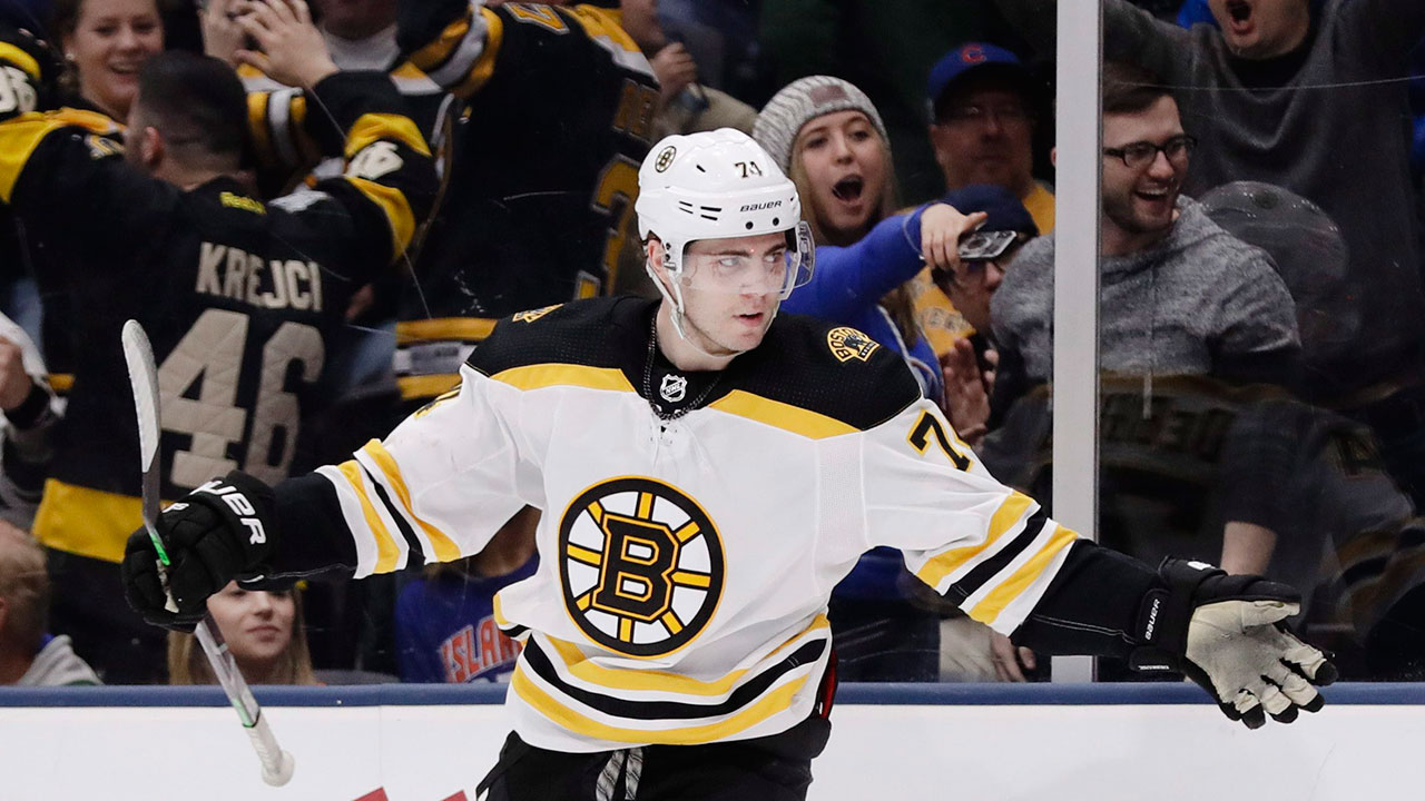 BRUINS: Rookie Jake DeBrusk glad to have made up for a mistake