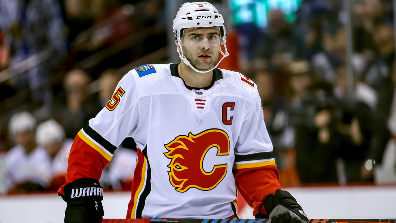 Calgary Flames' Mark Giordano an NHL captain who leads by example