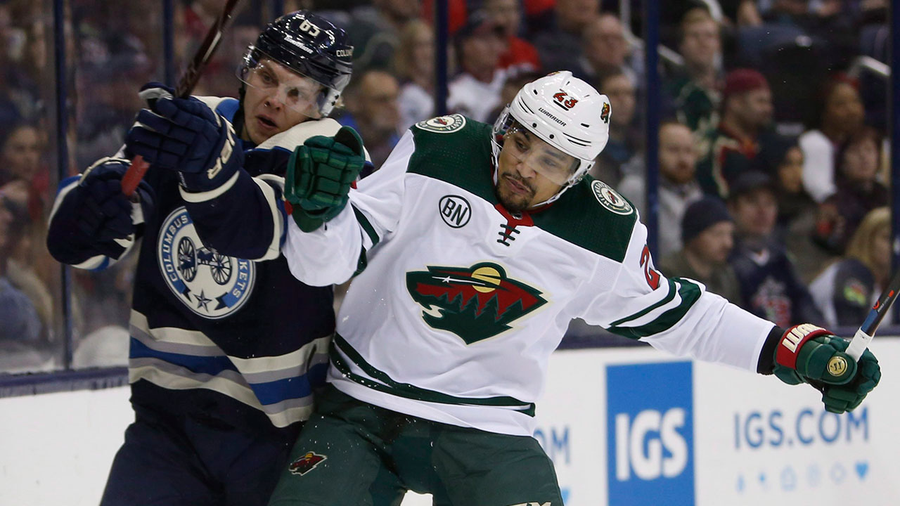 Wild’s J.T. Brown arrested on suspicion of public intoxication