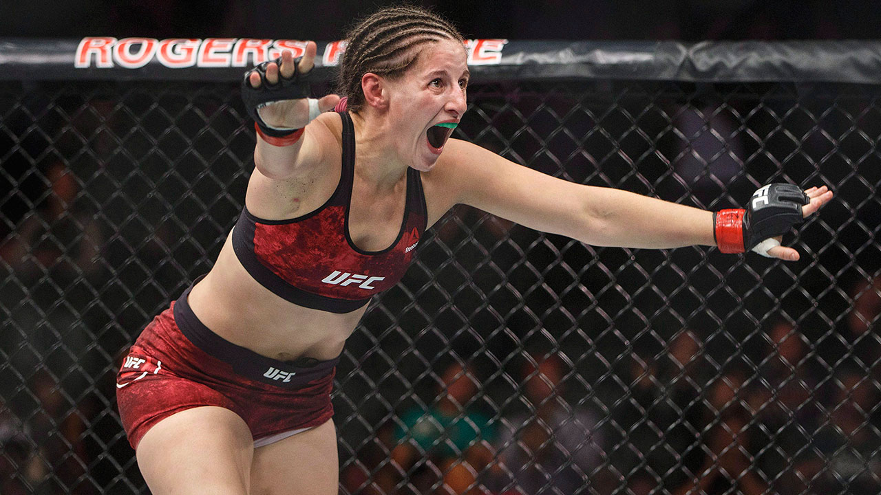 Sarah Moras of Canada. (Jason Franson/CP)