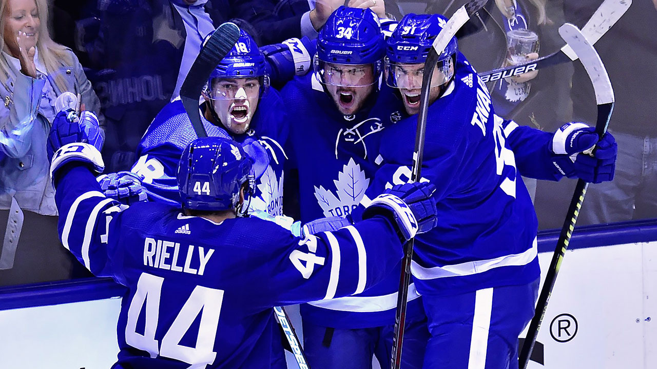 Auston Powers His Way Back Into Leaf Fans' Good Books With His First Points Of The Playoffs