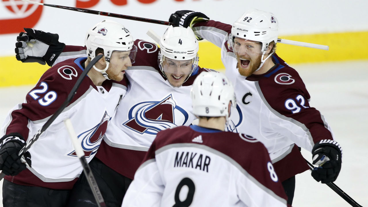 Avalanche eliminate No. 1 West seed Flames with Ga