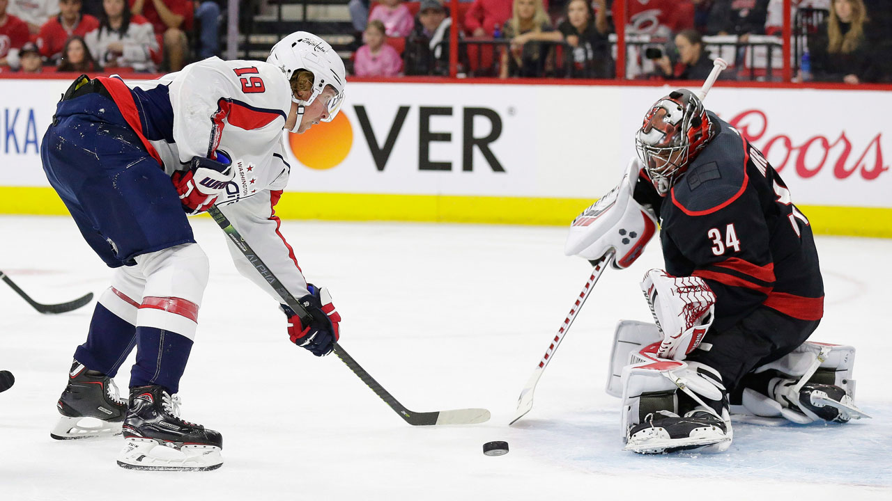 Hurricanes defend home ice, shut out Capitals in G