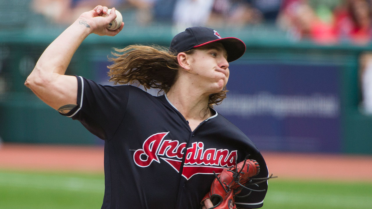 MLB-Indians-Clevinger-throws-during-first-inning