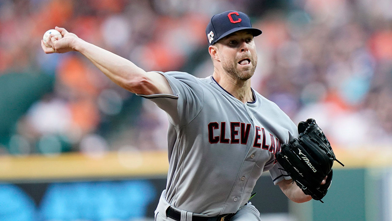 MLB-Indians-Kluber-throws-against-Astros