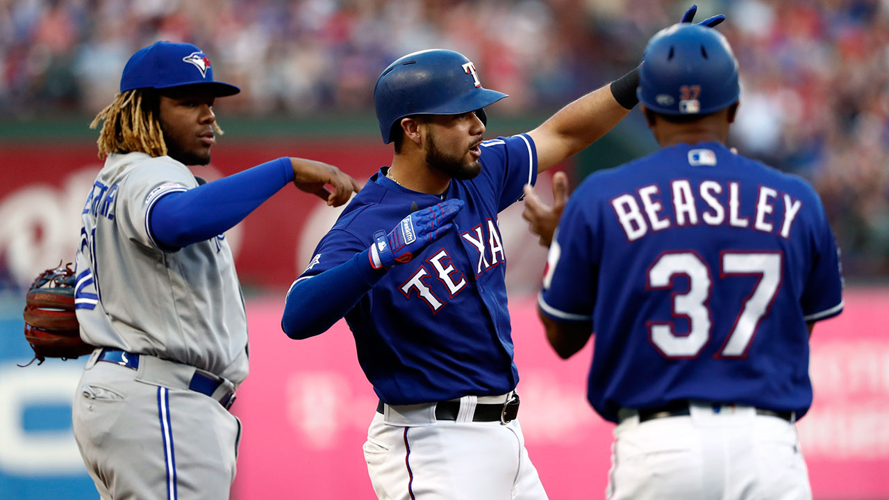 MLB-Isiah-Kiner-Falefa-celebrates-after-hitting-a-triple