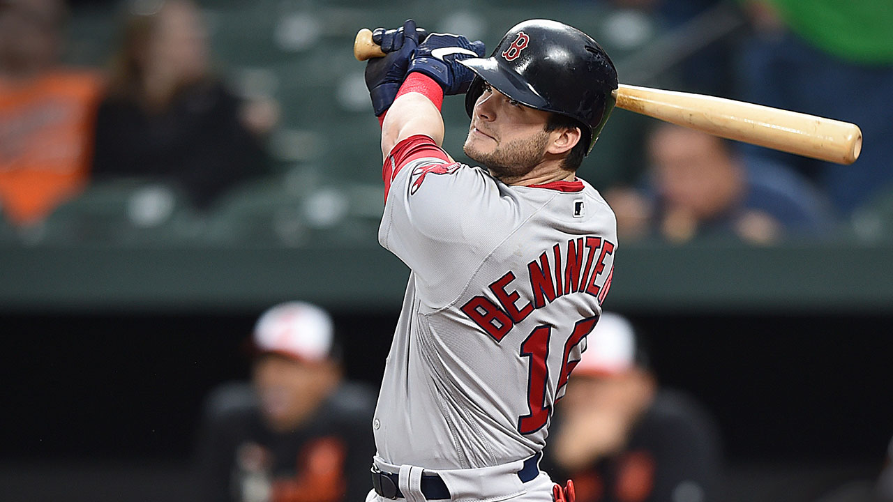 Andrew Benintendi's 2 HRs help Red Sox get series split vs. Orioles