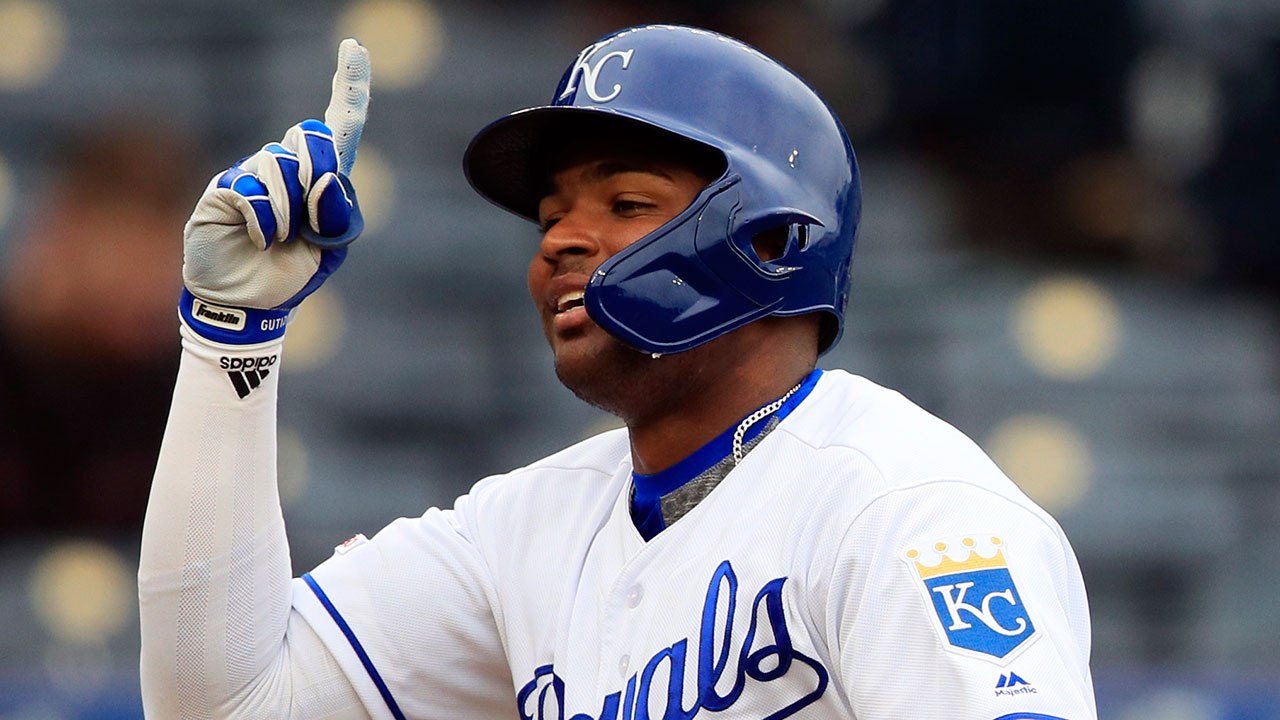 Kelvin Gutierrez's first MLB home run leads Royals in rout of Rays