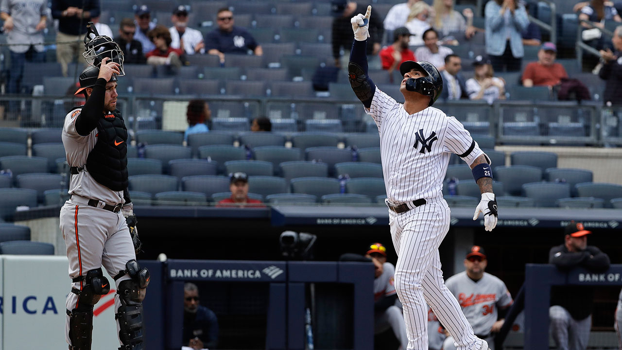 MLB-Yankees-Torres-celebrates-after-home-run-against-Orioles