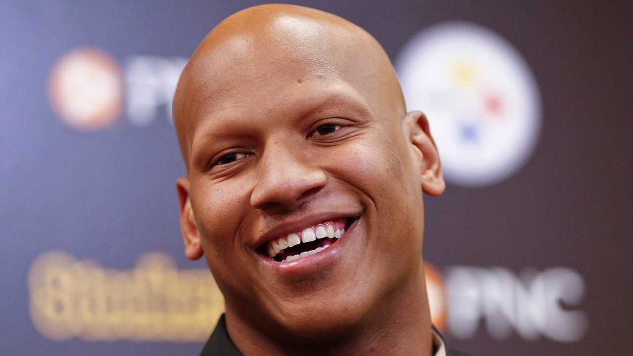 Pittsburgh Steelers linebacker Ryan Shazier takes questions during a news conference at the NFL football teams headquarters, Wednesday, June 6, 2018, in Pittsburgh. (Keith Srakocic/AP)
