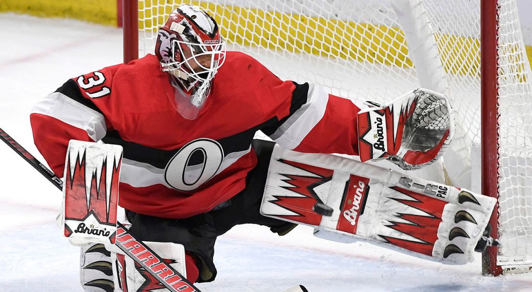 Senators re-sign goalie Anders Nilsson 