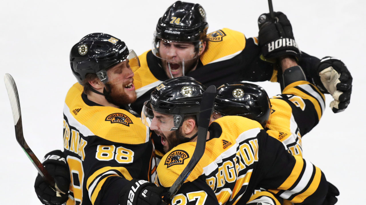 Bergeron scores winner as Bruins surge past Hurric