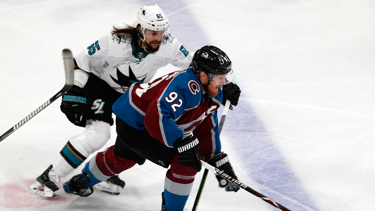 Avalanche shut out Sharks in Game 4 to pull even i