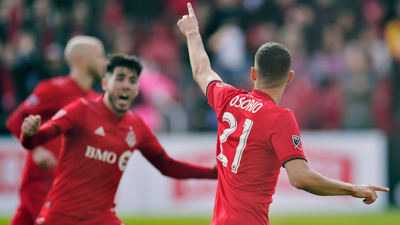 Soccer-MLS-Toronto-FC-Osorio-celebrates-goal