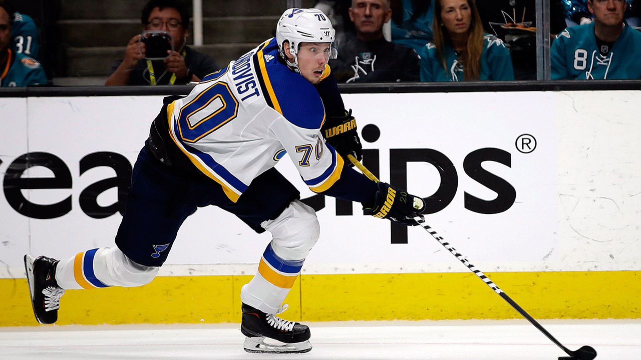 Sundqvist agrees to 4-year, $11M deal to return to Blues