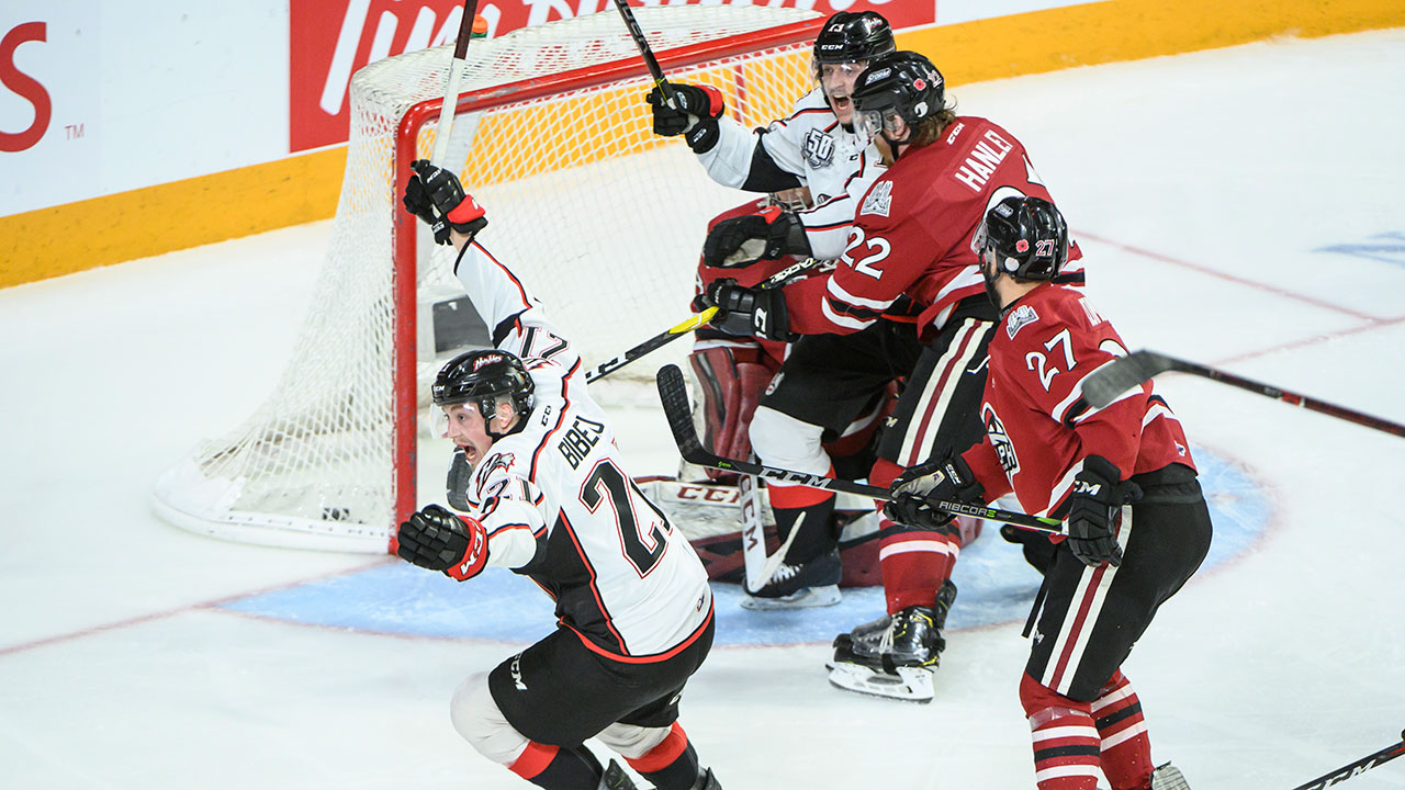 Felix Bibeau scores twice in third to lead Huskies to Memorial Cup final - Sportsnet.ca