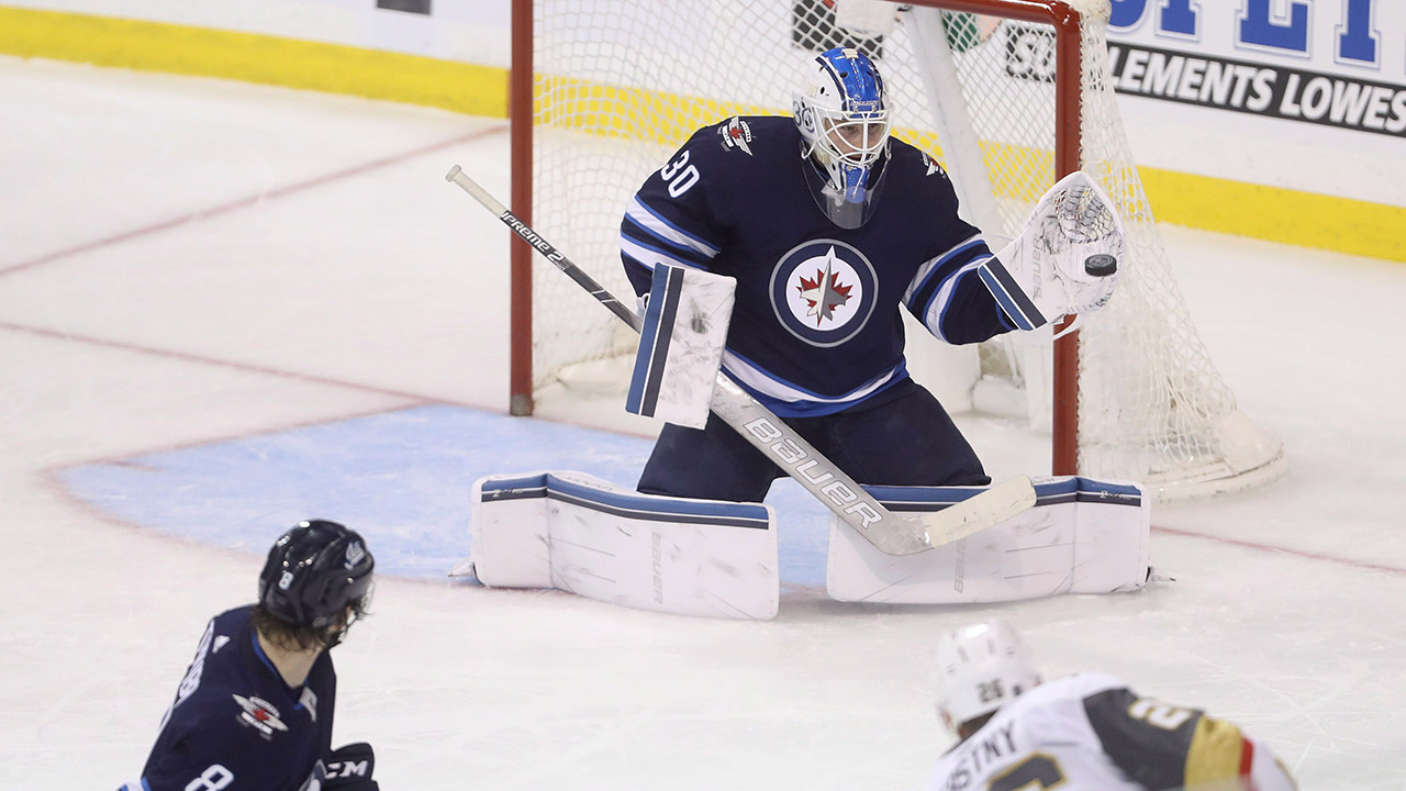 Jets sign goalie Laurent Brossoit to one-year cont