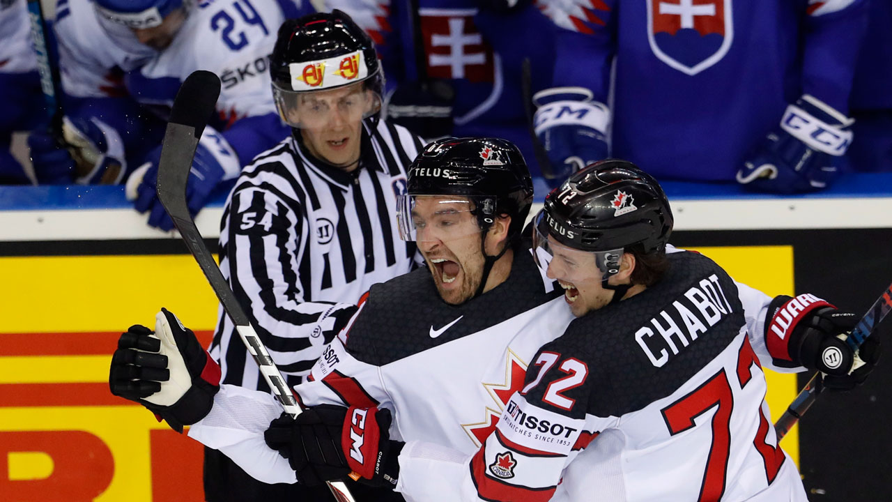 Stone's late goal caps wild game as Canada beats Slovakia - Sportsnet.ca