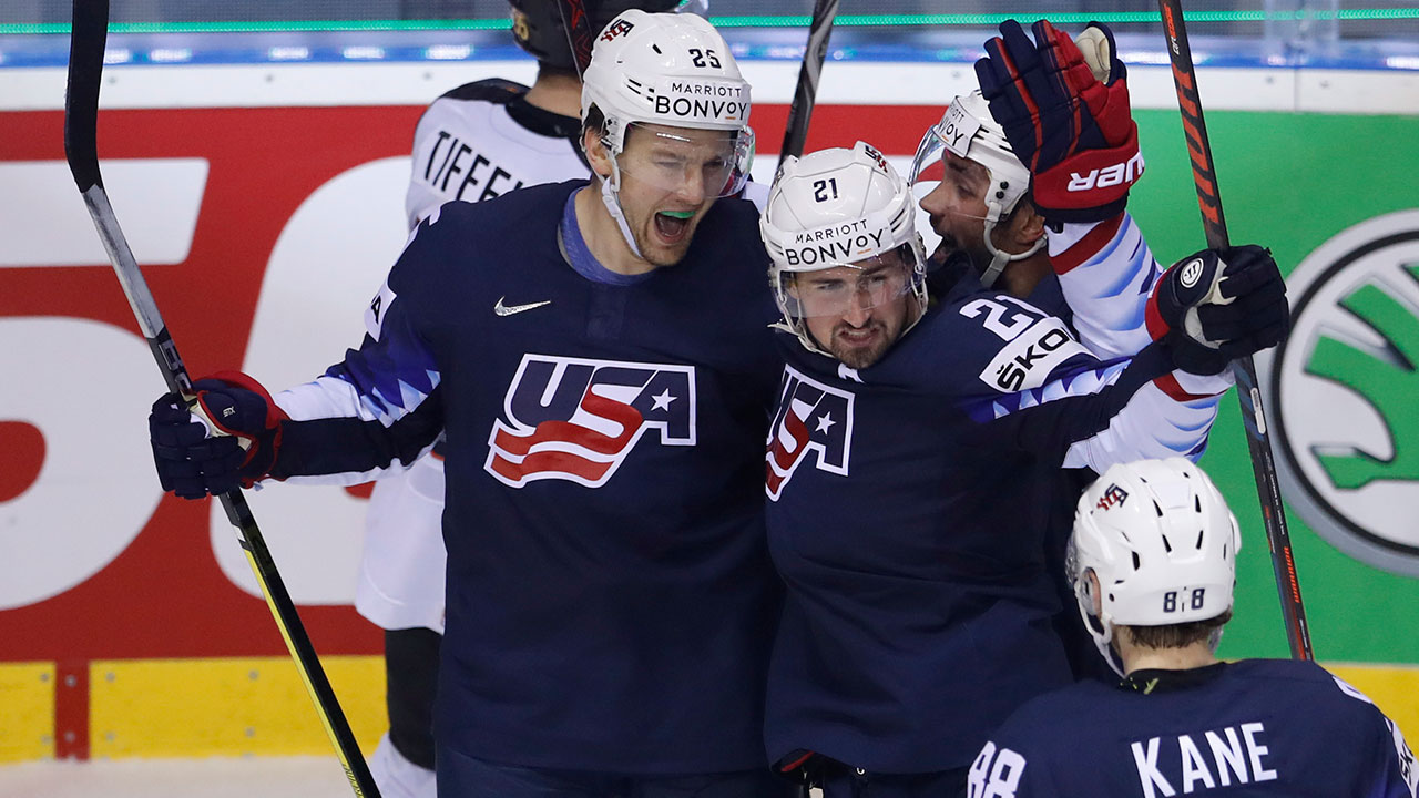 U.S. tops Germany for fifth win in row at world ch