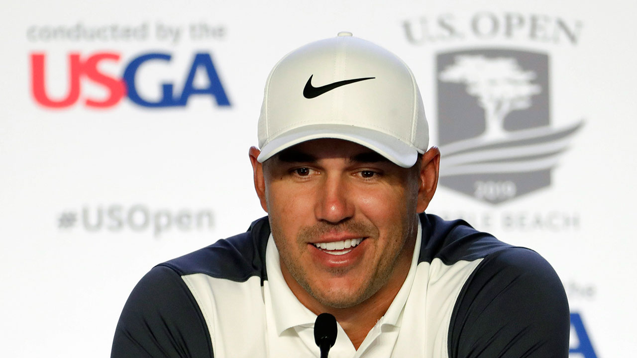 Golf-PGA-Koepka-speaks-to-media