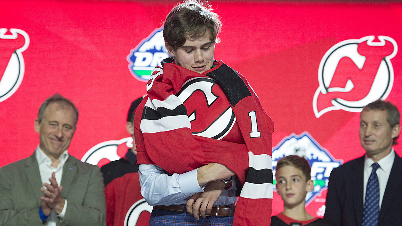 Jack-Hughes;-NHL-Draft;-New-Jersey-Devils