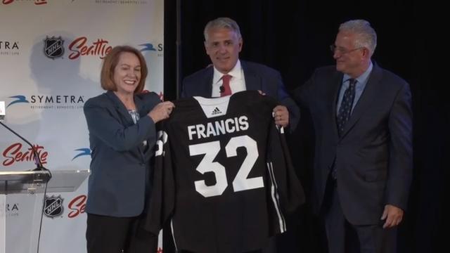 Ron Francis named 1st general manager of Seattle's NHL