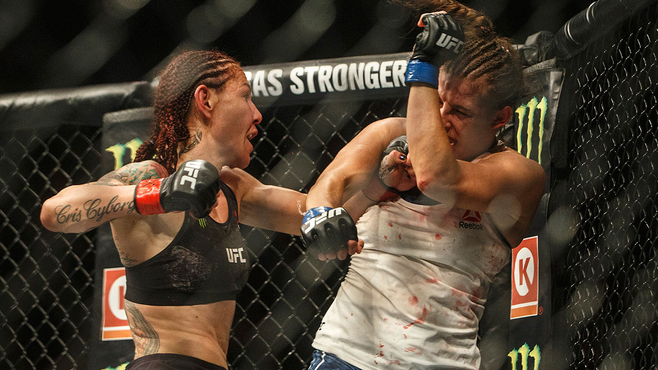 Cris-Cyborg-hits-Felicia-Spencer-at-UFC-240