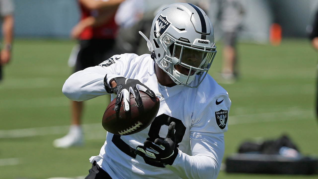 Raiders running back Josh Jacobs. (Eric Risberg/AP)