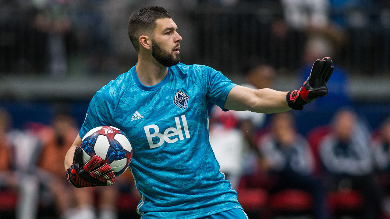 Whitecaps goalkeeper Maxime Crepeau dreaming of returning to pitch