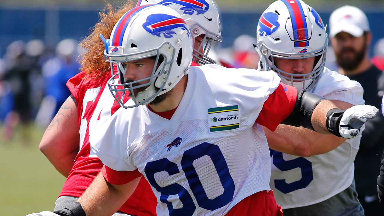 Bills' Mitch Morse OK'd to practice while in concussion protocol