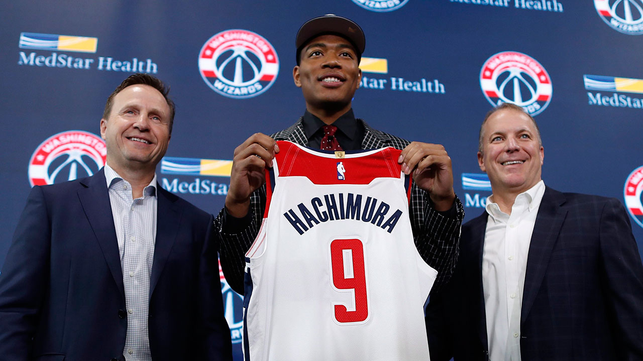 NBA-Wizards-introduce-Hachimura