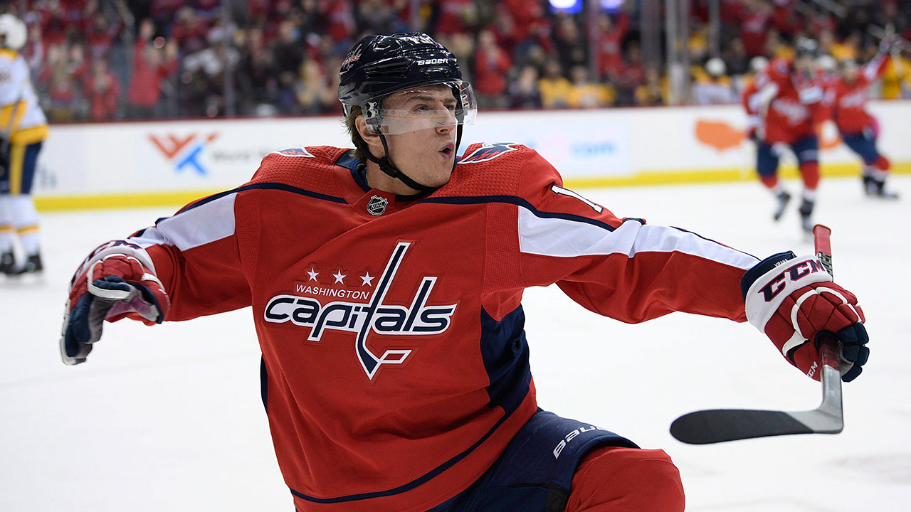 Capitals sign forward Jakub Vrana to two-year, $6.