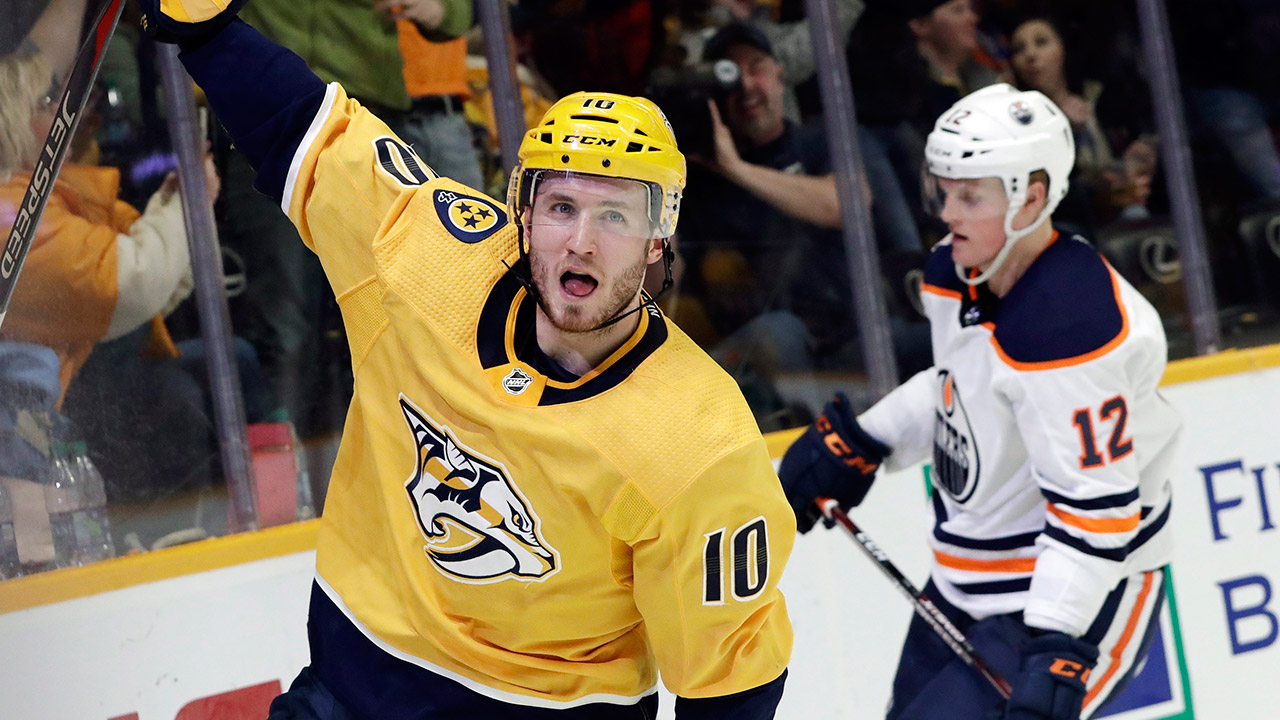 Predators sign Colton Sissons to seven-year, $20M 