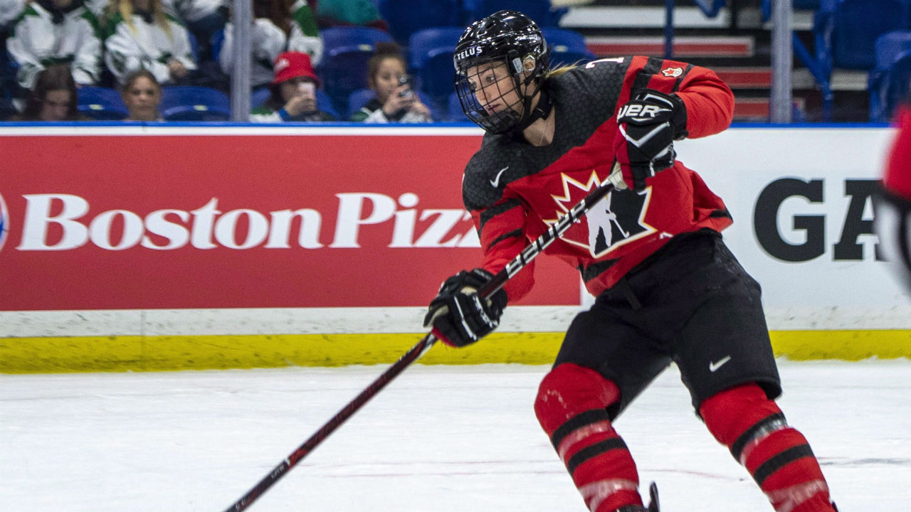 Women's hockey players staying optimistic despite uncertain future