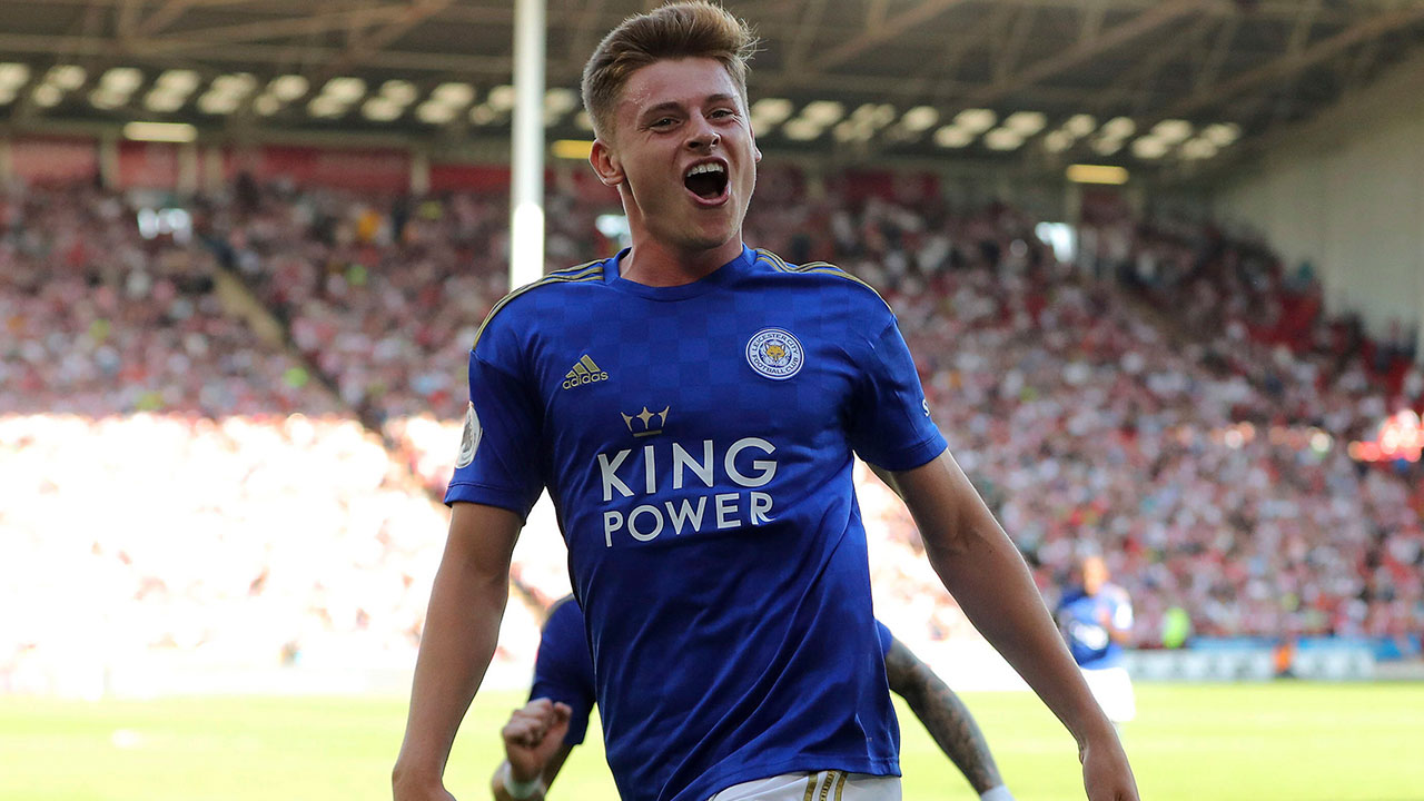HARVEY BARNES MATCH WORN SIGNED LEICESTER CITY JERSEY
