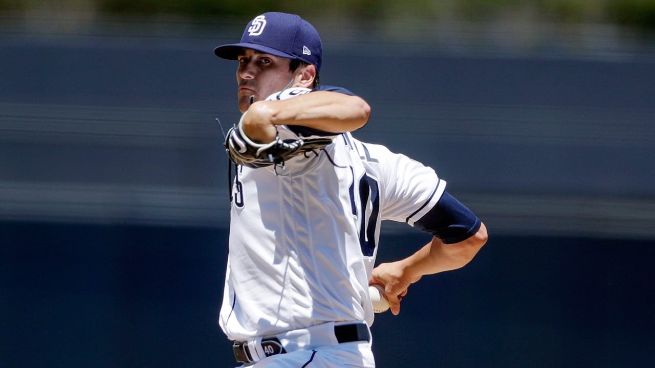 MLB-Padres-Quantrill-pitches-against-Rays