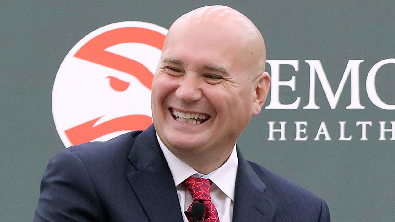NBA-Hawks-Schlenk-smiles-during-press-conference