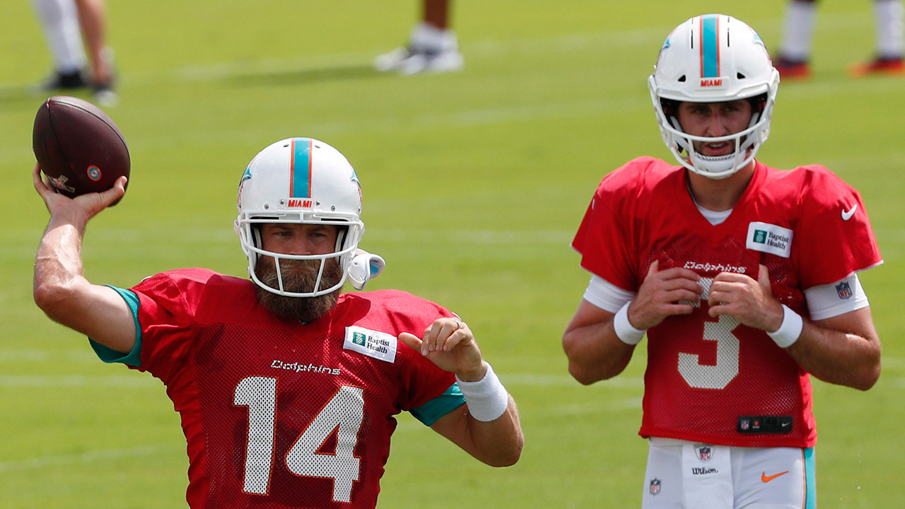 dolphins-quarterbacks-ryan-fitzpatrick-and-josh-rosen