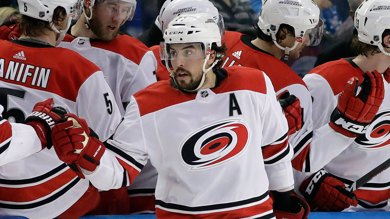 Blues acquire Justin Faulk from Hurricanes, sign h