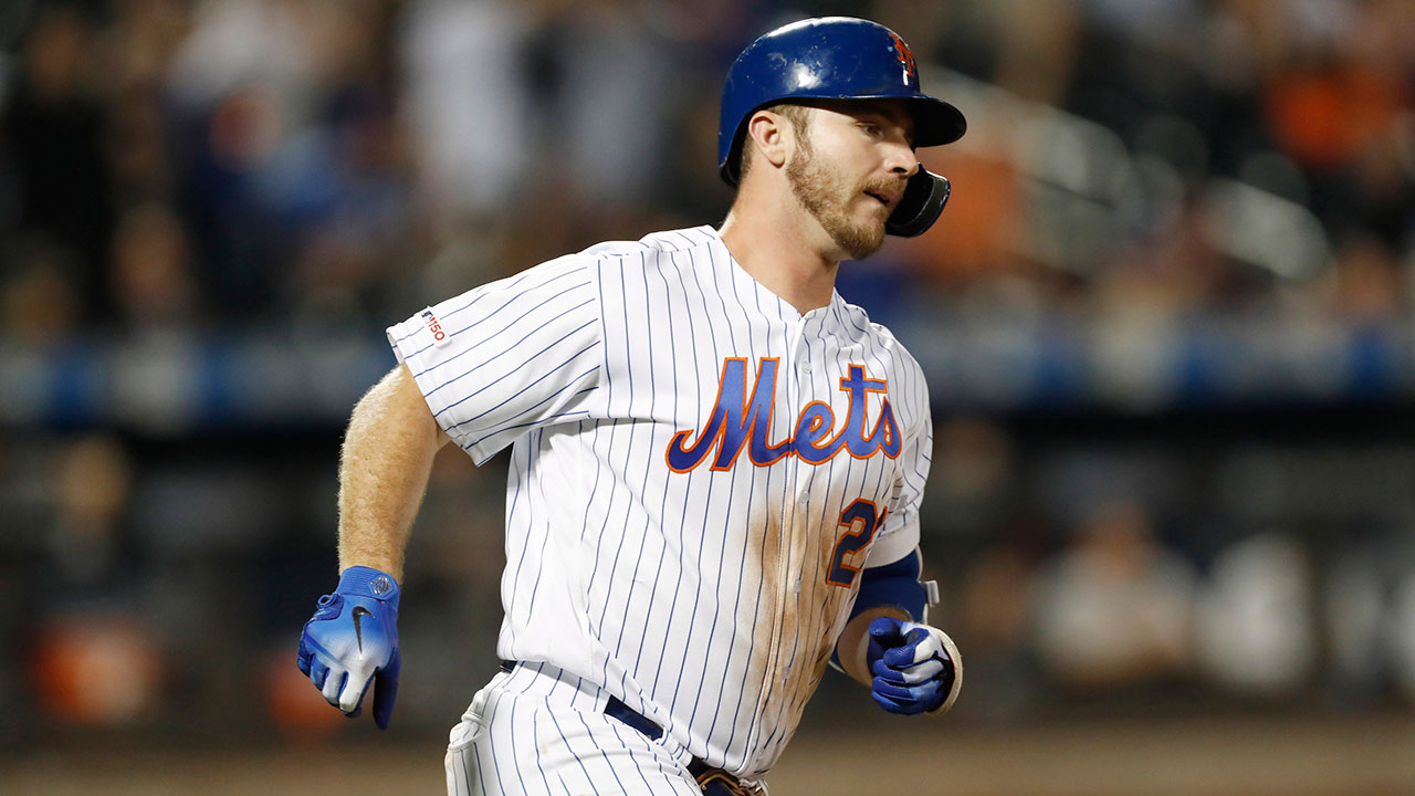 New York Mets rookie Pete Alonso. (Kathy Willens/AP)