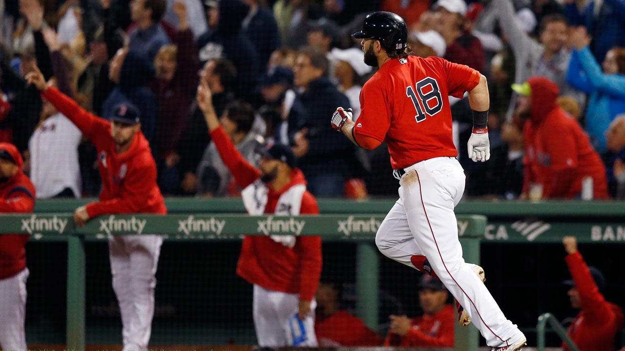 Moreland’s 3run HR, 7 pitchers carry Red Sox past Yankees