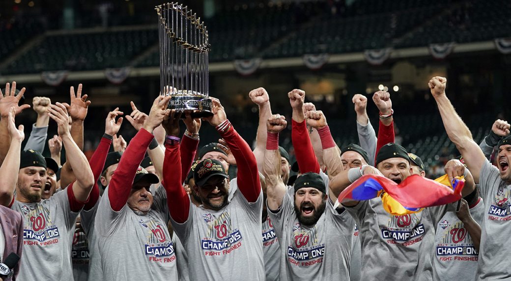 Nationals To Hold Virtual World Series Ring Ceremony May 24 Sportsnet Ca